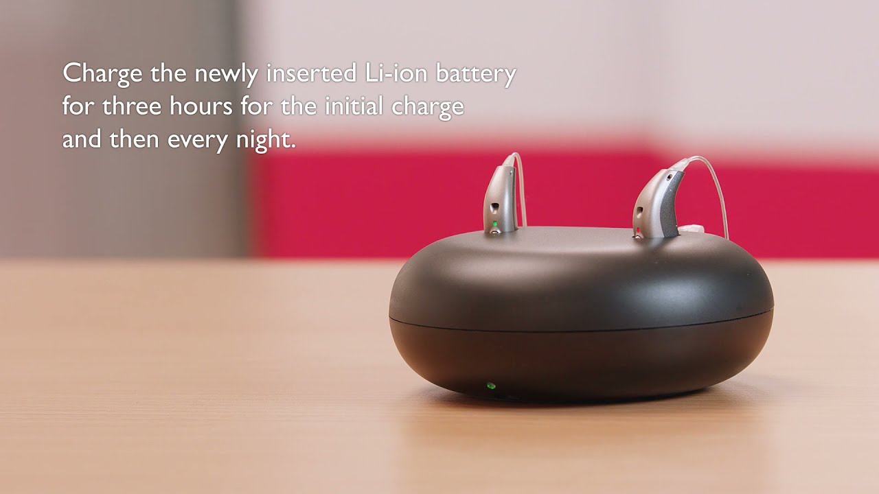 How to replace the Li ion battery in a Bernafon MNR T R