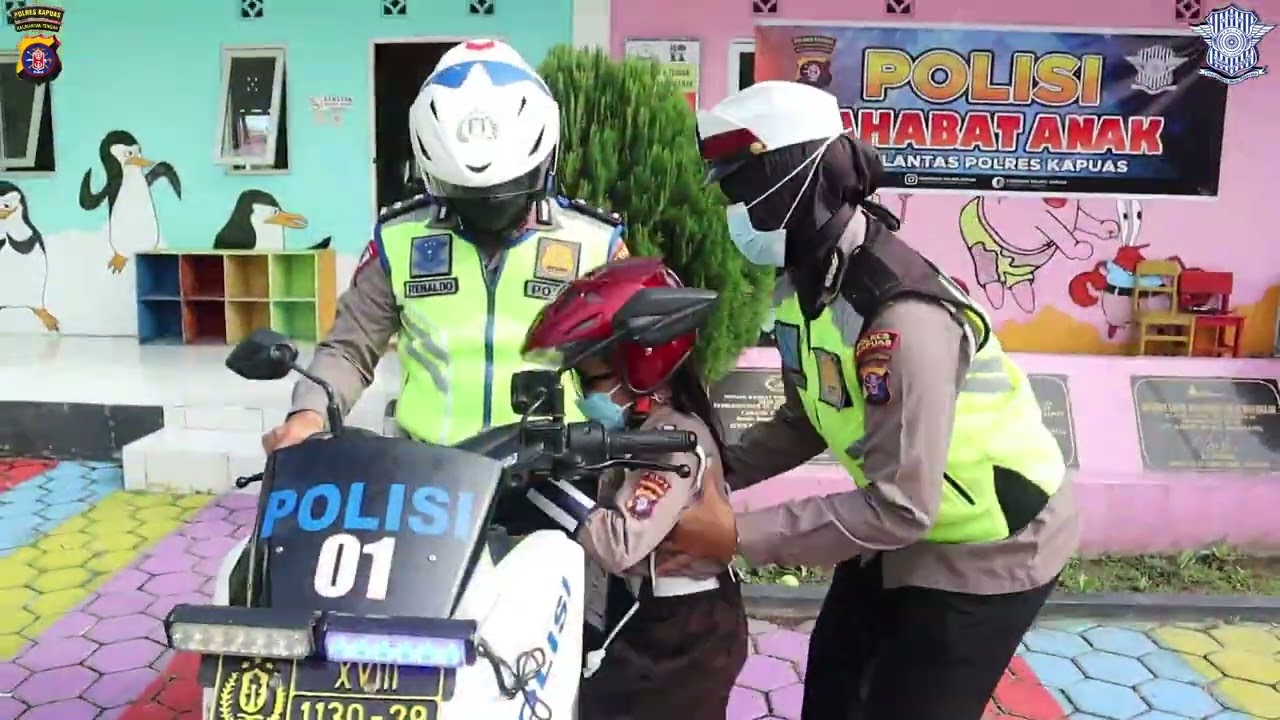 Polisi Sahabat Anak (Sat Lantas Polres Kapuas)