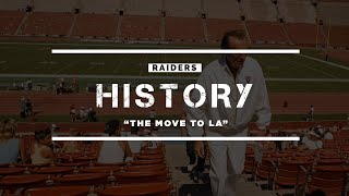 The story of when raiders moved to la and became los angeles raiders.