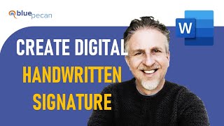 how to create a digital signature in ms word | add handwritten signature without printing