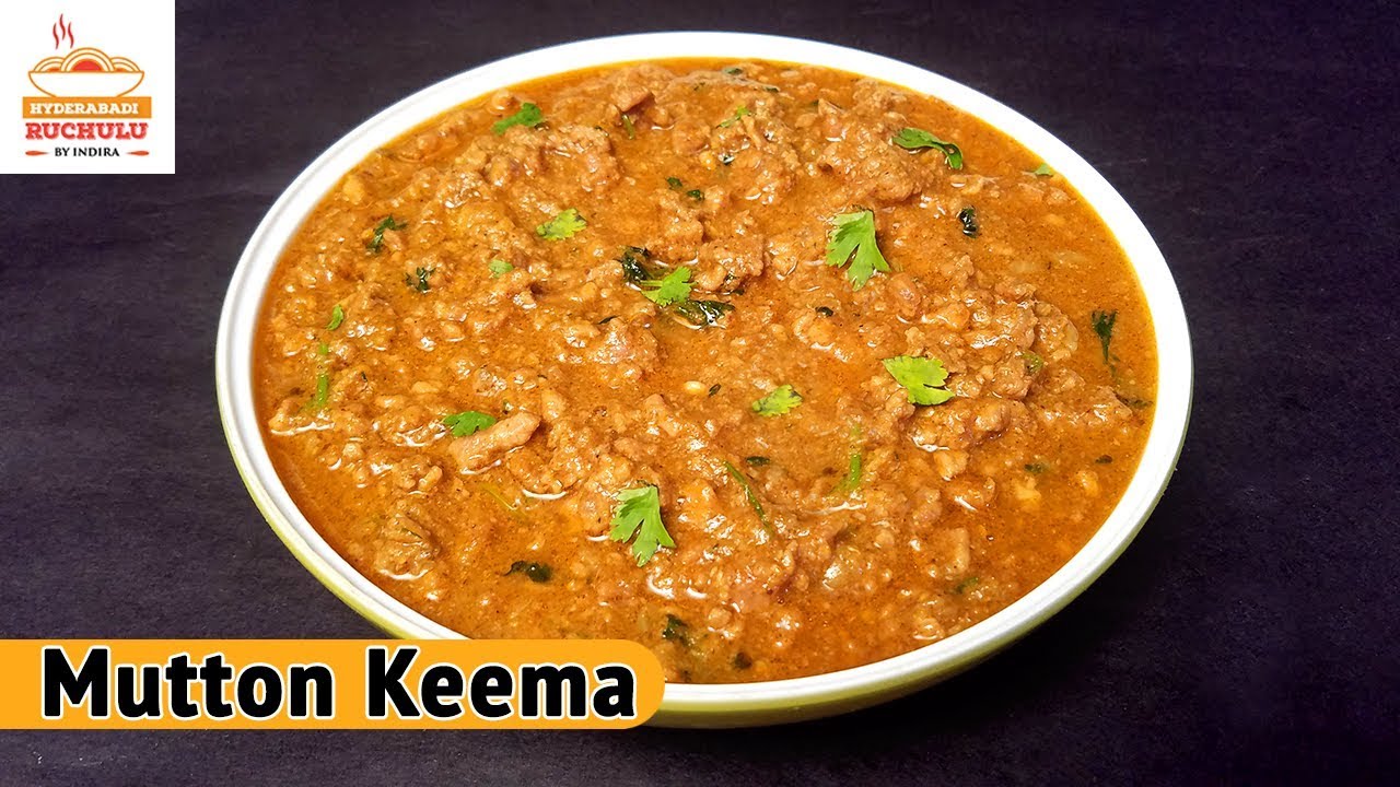 Mutton Keema | Hyderabadi Keema Curry | How to make Mutton Keema Recipe by Hyderabadi Ruchulu