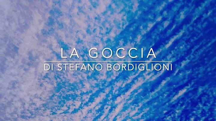 La goccia di Stefano Bordiglioni  immagini Angela ...