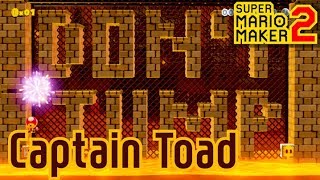 Super Mario Maker 2 - Brilliant [Captain Toad Now in 2D] Level
