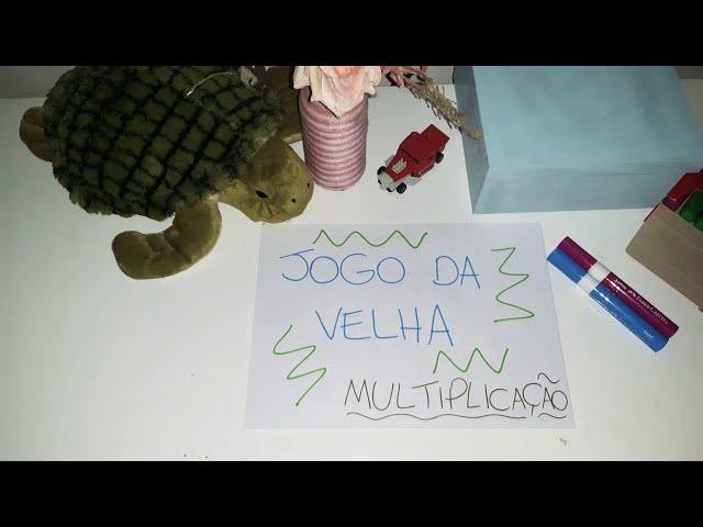 Jogo da velha da multiplicação - 2022 - Colégio Mater Dei