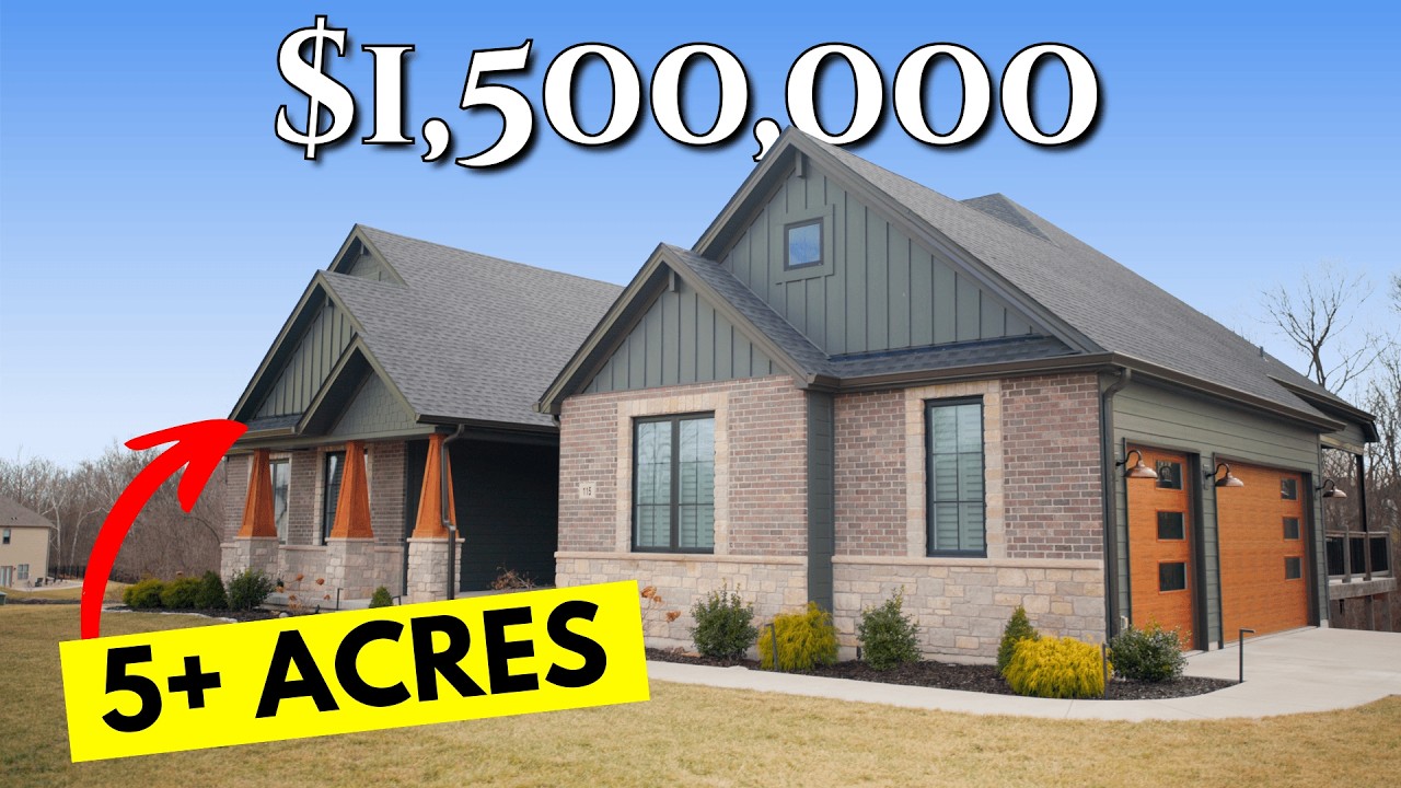 Inside a $1.5M Custom Home in Defiance, MO - Markham Hills Neighborhood