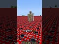 Minecraft TNT world is INSANE.. 🤯 #shorts