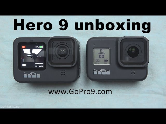 GoPro Hero9 Black Unboxing And Physical Comparison To The GoPro