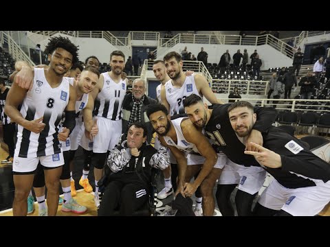 PAOK mateco - Kolossos: 89-82, backstage video