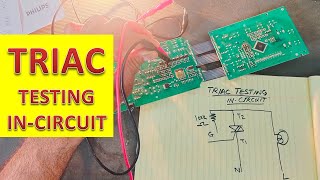 {904} triac testing in the circuit ||TRIAC