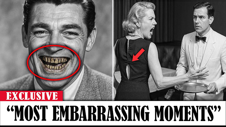 13 Most Embarrassing Moments Golden Age Hollywood Could NOT Hide