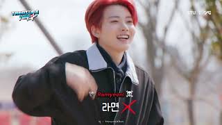 Even ASAHI was pissed off by JUNKYU lol😂💢👊🏻🤖 @TREASURE 