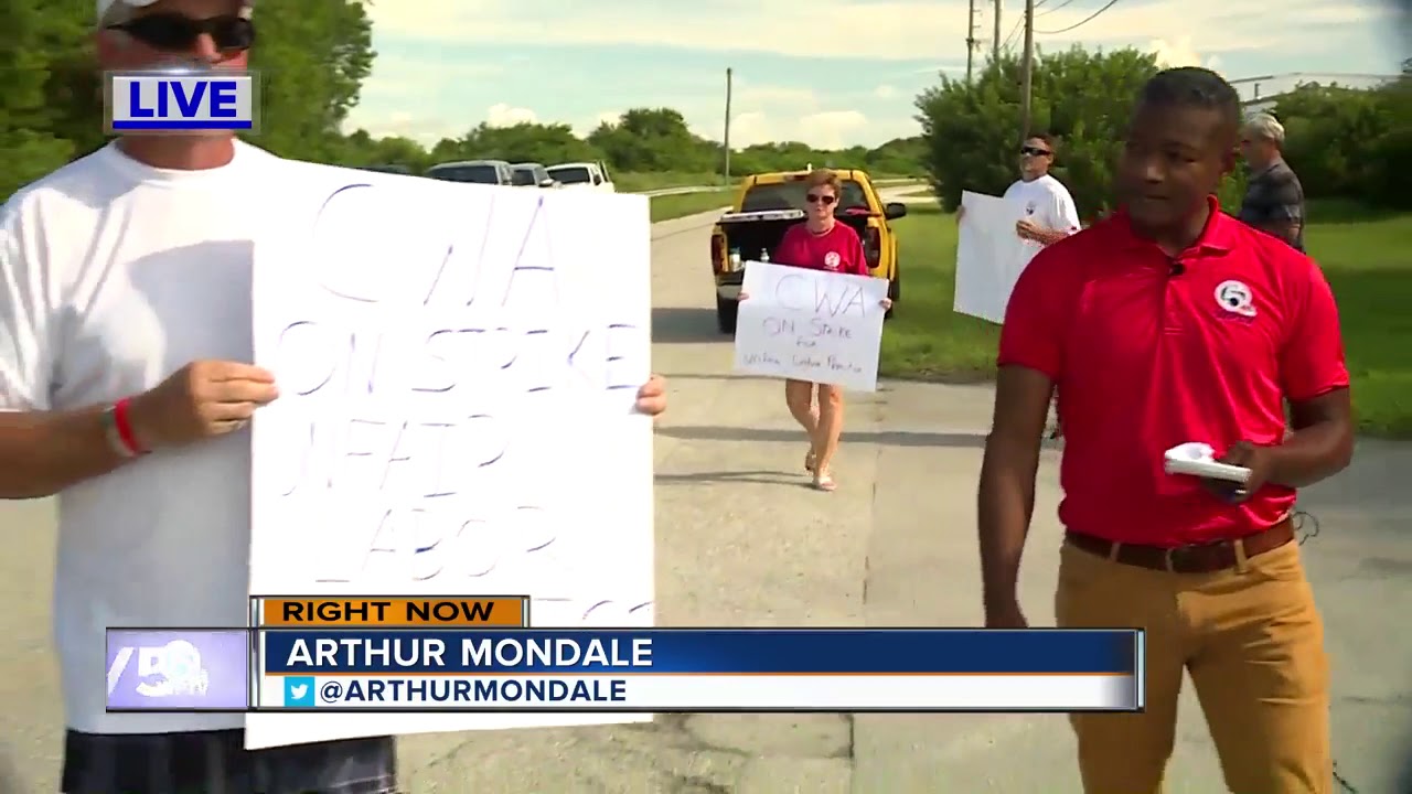 vero beach weather AT&T employees across the Treasure Coast strike