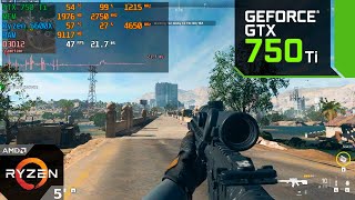 Call of Duty Warzone 2.0 : GTX 750 Ti : 1080p - 900p - 720p Low Settings +FSR