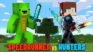 Speedrunner VS Hunters Real Survival | Minecraft | Talented Person