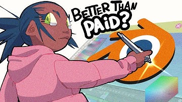 Is FREE Software Better? Blender Vs. Clip Studio Paint [2D Animation]