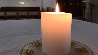 Candle and Prayer for UK National Day of Reflection