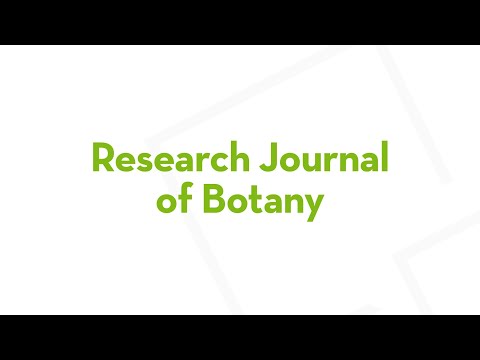 Research Journal of Botany - Open Access and Peer-Reviewed journal