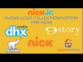 Nick jr show logo collectionevolution of closing logos on nick jr shows 1989now