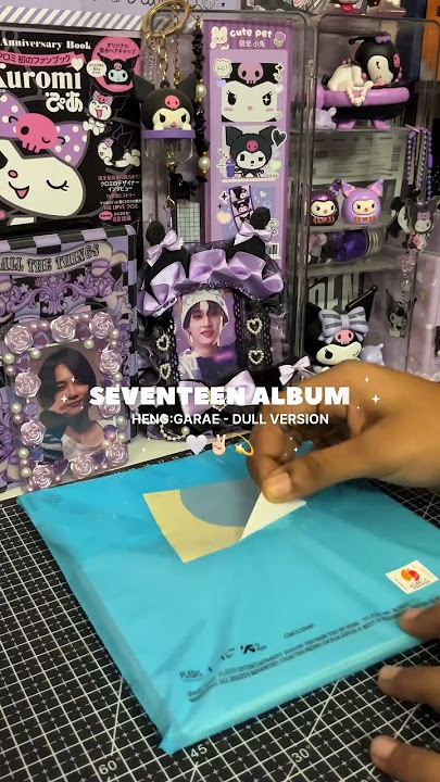 unboxing seventeen album henggarae dull version #seventeen #carat #kpop