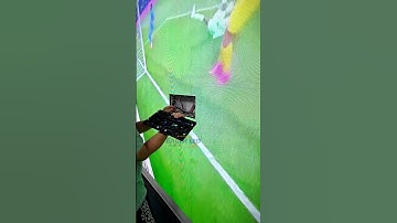 Professional technicians are installing indoor HD LED video walls#ledwall #leddisplay #shorts