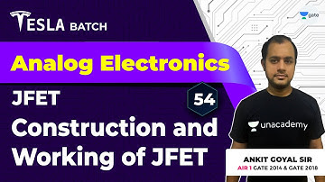 Construction & Working of JFET | JFET | Lec 54 | Analog Electronics | GATE 2021 Exam