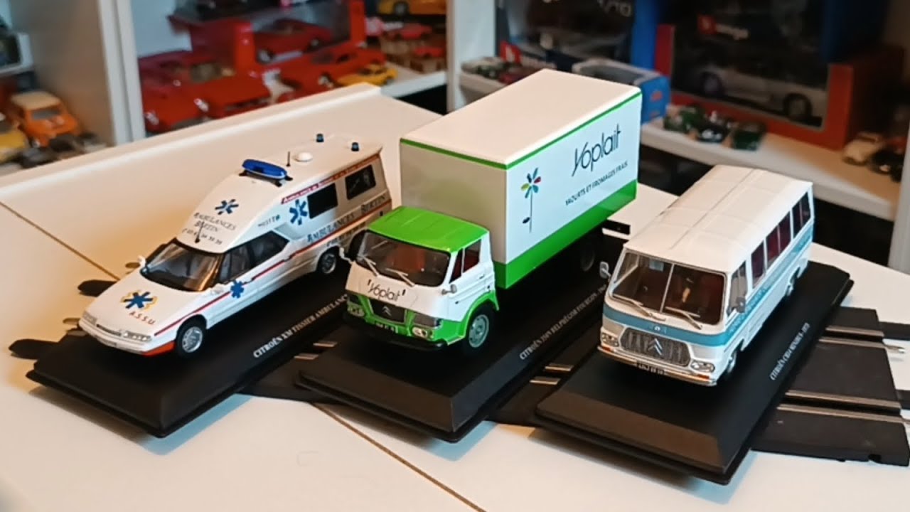 Распаковка №42: Коллекция внедорожников Citroën (1/43)