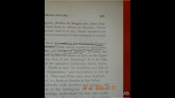 Albert Pike Declares Lucifer to be the light of the Masonic Lodge in Morals and Dogma page 321