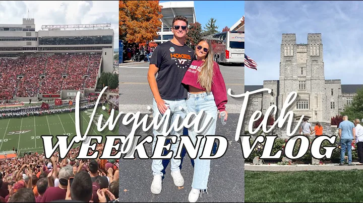 VIRGINIA TECH COLLEGE WEEKEND VLOG: Virginia Tech Game Day & Tailgating