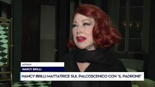NANCY BRILLI STARS ON STAGE IN THE MASTER