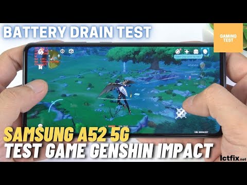 Samsung Galaxy A52 5G Genshin Impact Gaming test | Snapdragon 750G, 120Hz Display