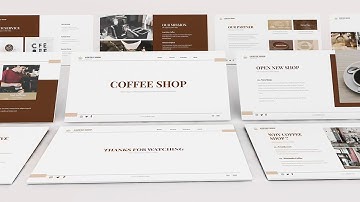 Coffee Shop Powerpoint Presentation Template - Graphicriver