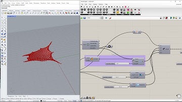 Grasshopper Tutorial- Part14- Minimal Surface (+ kangaroo)