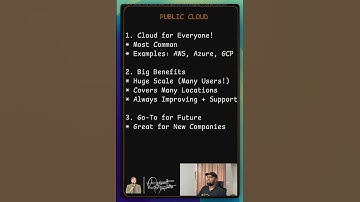 Demystifying Public Cloud!  We