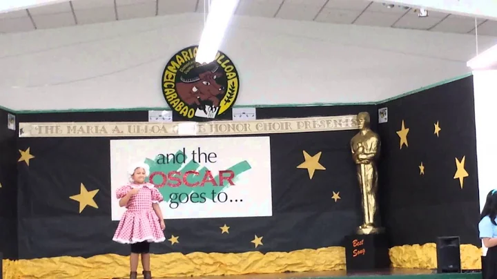 The Maria Ulloa Elementary School Gate Honor Choir...