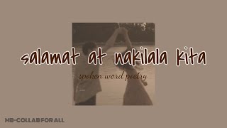 SALAMAT AT NAKILALA KITA | SPOKEN WORD POETRY | MERCY BLESS