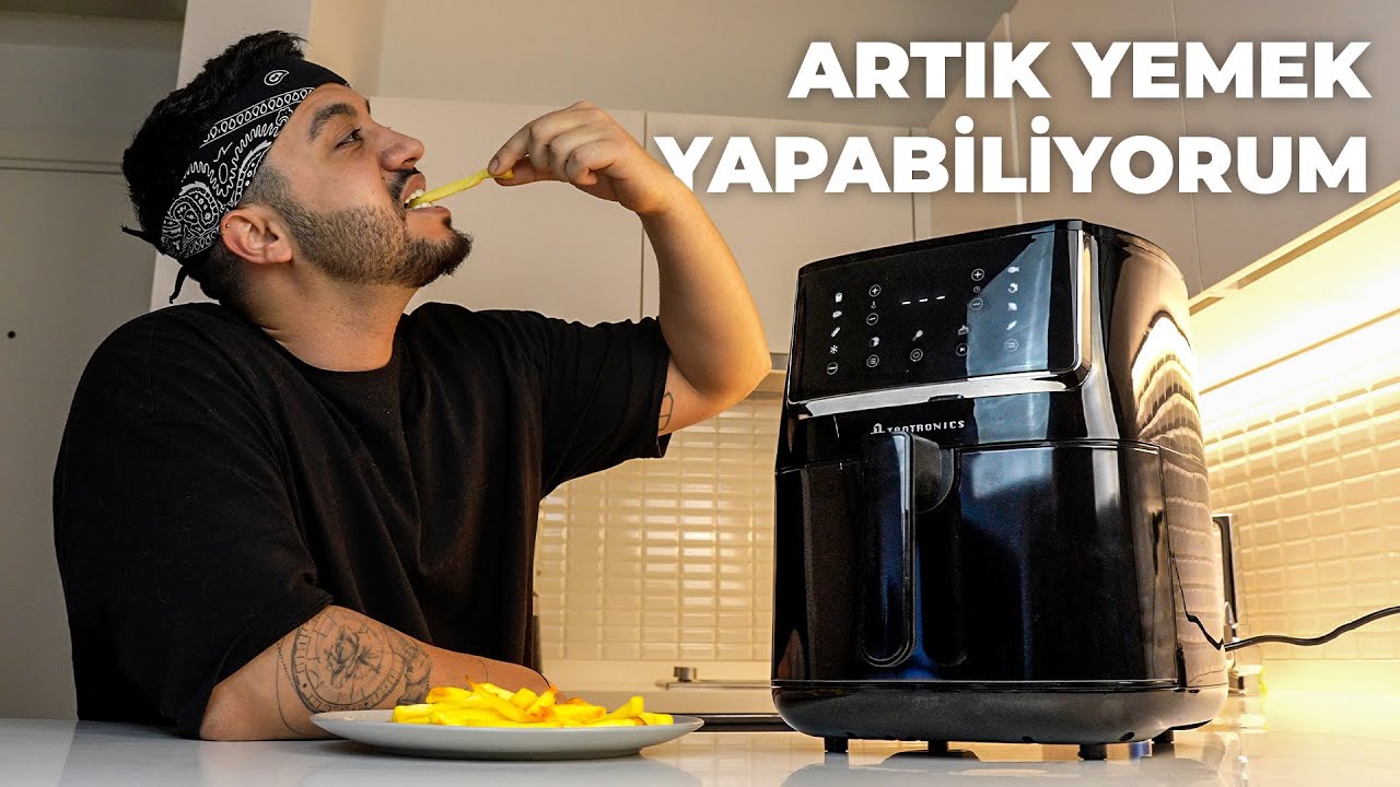 YEMEK YAPMAK ARTIK ÇOK KOLAY (Yağsız) – TaoTronics Airfryer
