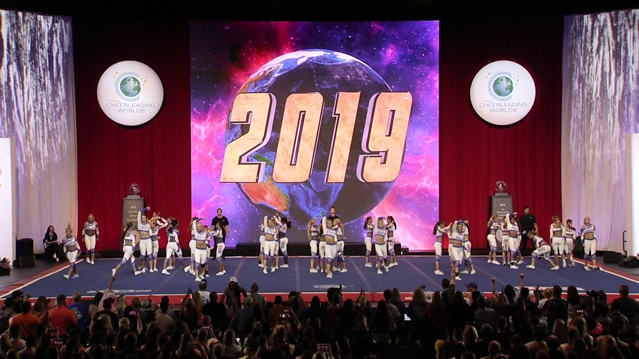 The Stingray Allstars - Marietta - Orange [2019 L5 Senior Large All Girl Finals] 2019 Cheer Worlds