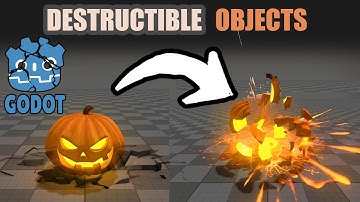 Godot 4 - How to Fracture or Destroy objects