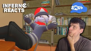 Inferno Reacts: SMG4: Mario Suffers Infinite Detention