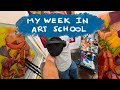 My week in art school at usc   an immaculate studio vlog