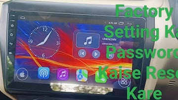 Factory Setting Ka Password Kaise Reset Kare | World Tech Car Audio System #caraudio #music