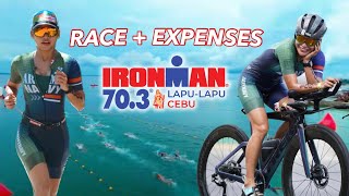 MY FIRST IRONMAN FINISH + EXPENSES 😱 (ANG GASTOS!) by Aira Lopez