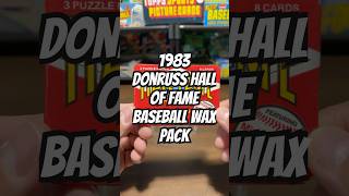 1983 Donruss #HallofFame wax pack #HankAaron pull! #waxingjunk #sportscards #baseballcards #mlb