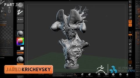 ZBrush 3DPWE Demonstration with Jared Krichevsky Part 2