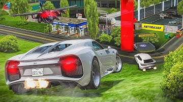 СЛЕТЕЛ АВТОБАЗАР!!! ЛОВЛЯ ДОМОВ НА АРИЗОНА РП (сампик)