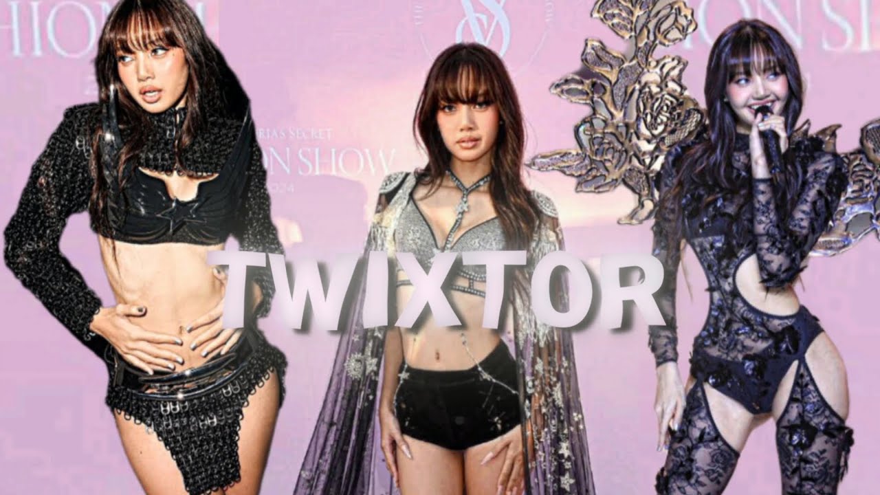 241610 LISA BLACKPINK VICTORIA SECRET FASHION SHOW TWIXTOR 4K - YouTube