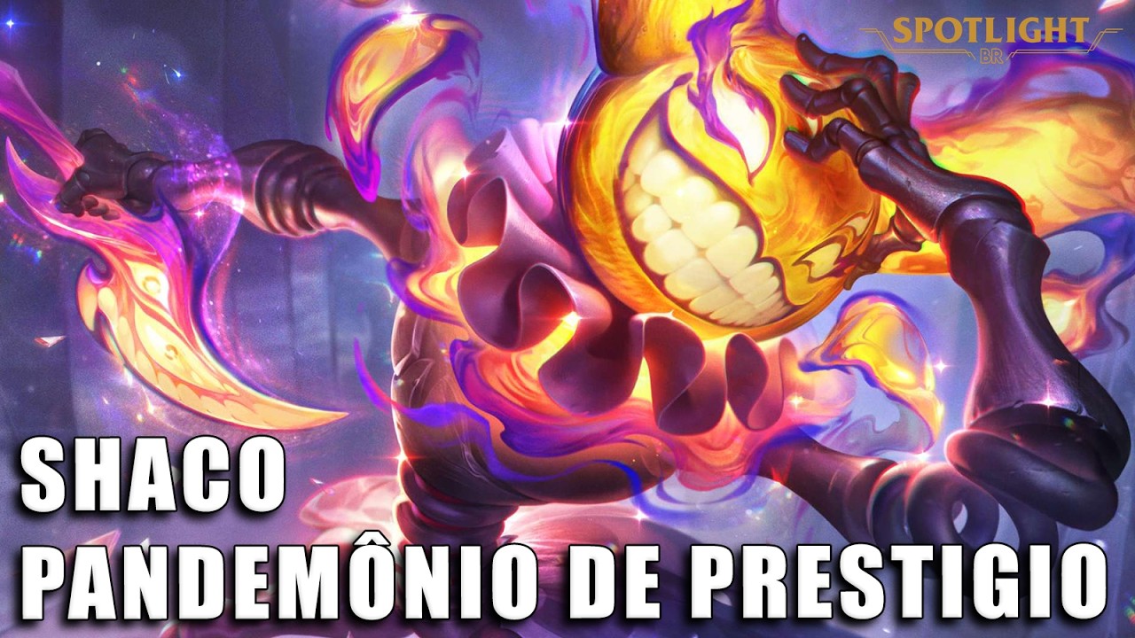 Shaco Pandemonio de Prestigio - Skin Spotlight COMPLETO - YouTube