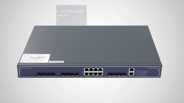 8 Ports EPON OLT-PTF3008