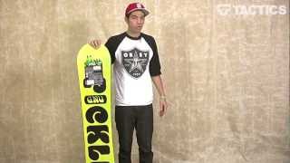 Gnu Pickle PBTX Snowboard 2013 Review - Tactics.com