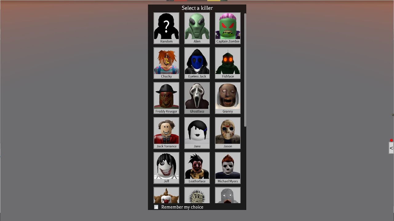 Killing players with all killers Roblox | Survive and Kill the Killers in Area 51